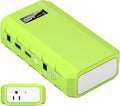 powkey Portable Power Station with AC Outlet, 65W/110V External Battery Pack 24000mAh/88.8Wh Power Pack, Portable Power Source Supply Backup for Outdoor Tent Camping Home Office