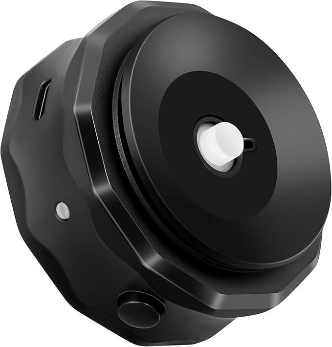 Electric Suction Cup Mount for Insta360 X5 X4 for GoPro 13 12 11 10, Strong Magnetic Vacuum Suction Camera Mount with 1/4 Thread for Action Camera Accessories, Quick Release Button, Phone Metal Ring