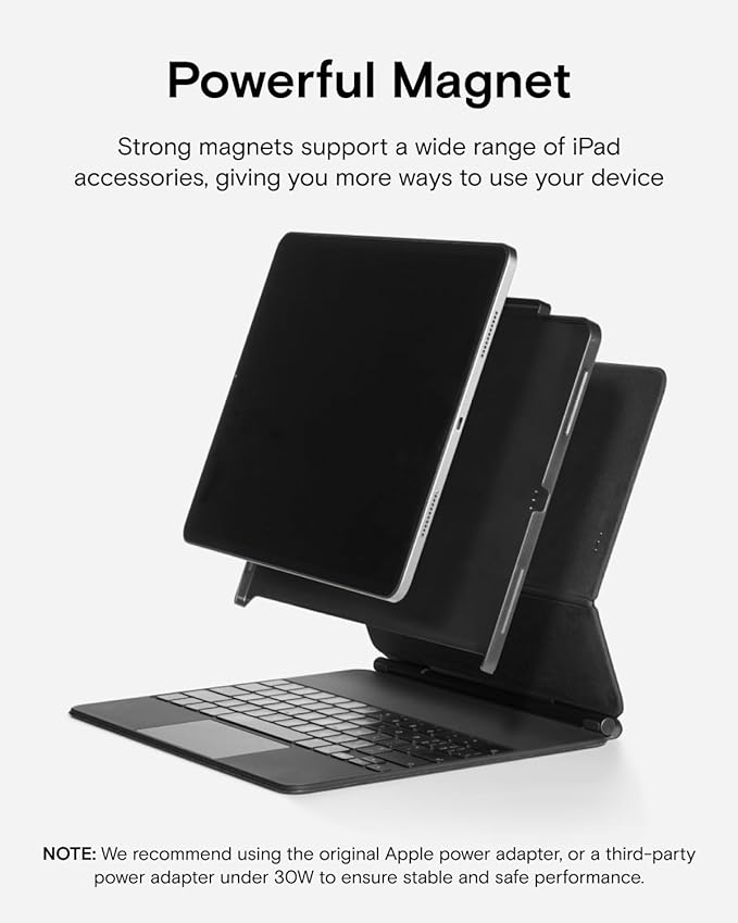MOFT Snap Tablet Case for iPad Air 11" M3 2025/M2 2024, iPad Air 5th 2022/4th Gen 2020, iPad Pro 11" (1st-4th Gen.) with Pencil Holder, Magic Keyboard Compatible, Slim Lightweight Magnetic Case