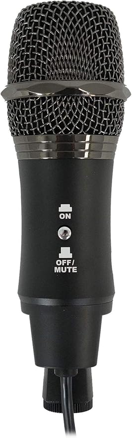 Rockville Z-Stream USB Condenser Microphone, 14mm Cartridge, Plug-and-Play, Omnidirectional, Noise Filter, Adjustable Sensitivity, for Podcasting, Gaming, YouTube