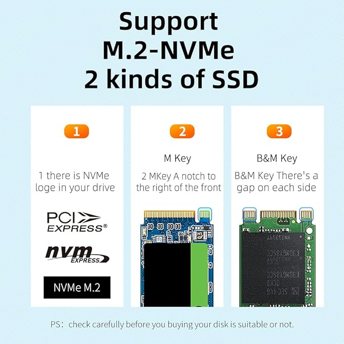 MAIWO K3015P Portable Dual Bay M.2 NVME Docking Station, Tool-Free Type-C10Gbps NVME SSD External Enclosure, with Offline Clone duplicator and System Copy Function.
