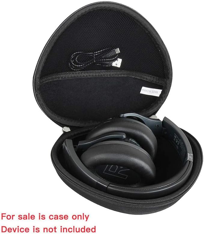 Hermitshell Hard Travel Case for Anker Soundcore Life Q20 / Q20i / Anker Soundcore Life Q30 Hybrid Active Noise Cancelling Headphones (Black)