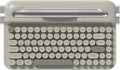 Ajazz AF84 Wireless Membrane Silent Typewriter Keyboard, Bluetooth/2.4G Dual-Mode Connection, Cute Retro Aesthetic Design with Integrated Stand for Tablet, Phone, PC and Win/Mac/Android Gray