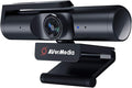AVerMedia 4K webcam for PC, Gaming Camera for Streaming, Video Calls, Built-in Mic, Privacy Cover, for Teams, Google Meet, Zoom, OBS and more, for PC/Mac - PW513 Live Streamer CAM