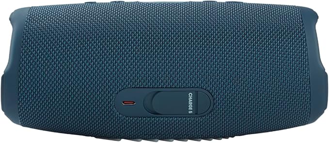 JBL CHARGE 5 - Portable Waterproof (IP67) Bluetooth Speaker with Powerbank USB Charge out, 20 hours playtime, JBL Partyboost (Blue)