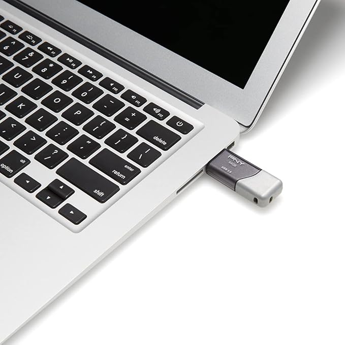PNY 64GB Turbo Attaché 3 USB 3.0 Flash Drive, Silver (Pack of 5)
