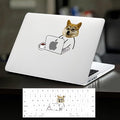 DTangLsm for MacBook Pro 14 inch Case 2026 M5 2025 M4 2024-2021 M3 M2 M1 A3426 A3427 A3434 A3401 A3185 A3112 A2992 A2918 A2779 A2442, Cute Plastic Hard Case for MacBook Pro M5 + Keyboard Cover, Dog