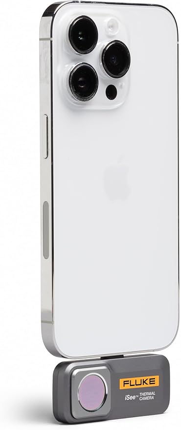 Fluke TC01B 25Hz - iSee Mobile Thermal Camera for iOS Smartphones, Temperature Range up to 1022°F