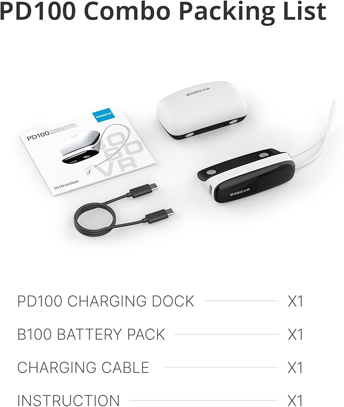 BOBOVR PD100 Combo,10000mAh Portable Power Bank, 30W PD Laptop Charger Compatible with MacBook Pro/Air, iPhone 17/16/15, Hot-Swappable External Battery for Unlimited Power
