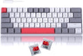 Camiysn 60% Mechanical Gaming Keyboard,Mixed Color Keycaps Gaming Keyboard with Red Switches, Detachable Type-C Cable Mini Keyboard with Blue LED Light for PC/Laptop
