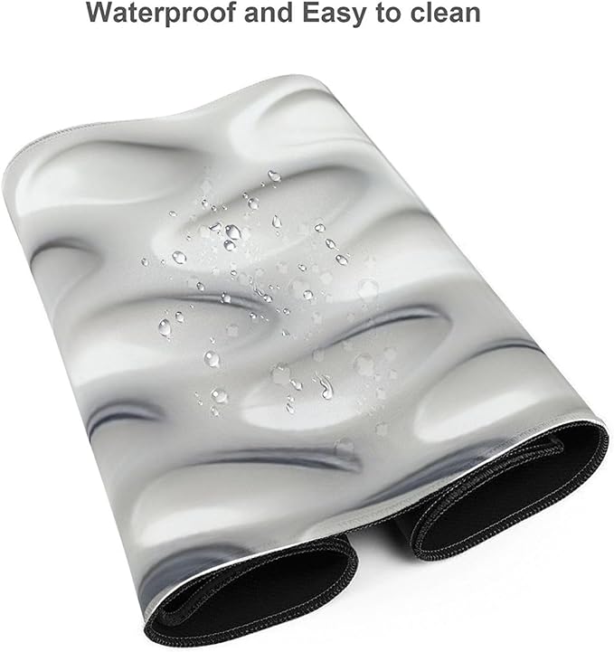 Golf Ball Mouse Pad, Golf Large Big Gaming Mouse Pad Desk Pad, Mousepad with Non-Slip Rubber Base, Extended XXL Mouse Mat for Computer Laptop Office Accessories