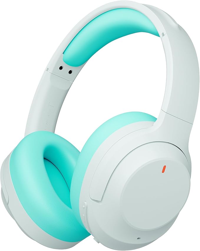 Upgraded Pro‑level Hybrid Active Noise Cancelling Headphones, HD Sound & Big Bass, 2X Softer Comfort, Long ANC Playtime, Wireless Over-Ear Bluetooth Headphones Perfect for Home Office|Travel|Pair