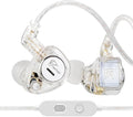 KZ Taurus in Ear Monitor Headphones, Horizontal 2DD Gaming Earbuds Wired IEM in Ear Headphones, Noise Cancelling Ear Buds Sound Localization in-Ears for Singers Musicians Audiophiles