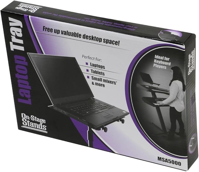 OnStage On-Stage MSA5000 Mic Stand Laptop Mount