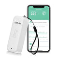 WiFi Thermometer, Humidity Meter with Smart Alert, Data Storage and Calibration, Temperature and Humidity Monitor for Bedroom, Baby Room, Warehouse, Cellar, Greenhouse, White 1 Pack