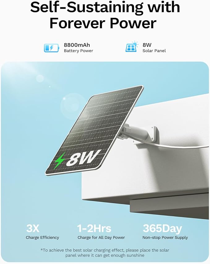 4G LTE Cellular Solar Security Cameras Wireless Outdoor, AOV 24/7 Recording, No WiFi Needed Security Camera, 2K Color Night Vision, 360° View, PIR Motion Detection, Pan Tilt, Built in SIM & SD Card