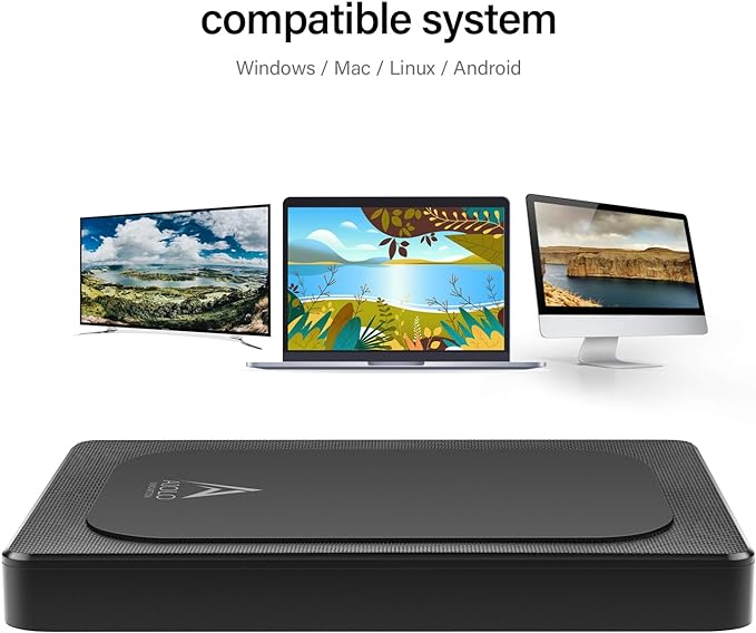 Aiolo Innovation 500GB External Hard Drive Ultra Slim Portable HDD-USB 3.0 for PC, Mac, Laptop, PS4, Xbox one,Xbox 360 HD-A4