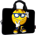 iColor Universal 9.7 10 10.1 10.2 inch Ultra-Portable Neoprene Zipper Laptop Sleeves Bag Case Cover for iPad eBook Netbook Laptops Tablets Computers Readers (Yellow Boy)