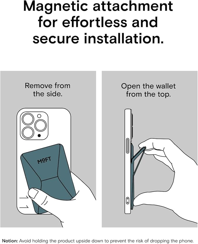 MOFT Magnetic Wallet Stand Compatible with iPhone 17/16/15/14/13/12 Series, Angle Adjustment & Magsafe Compatible MOVAS Phone Stand,Jungle