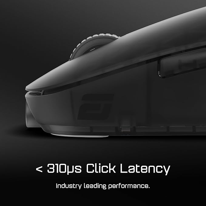 ENDGAME GEAR XM2w 4k Wireless Gaming Mouse – 4000Hz Polling Rate, Kailh GX Switches, PixArt PAW3395 Sensor, Lightweight ~63 g, Dark Frost