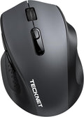 TECKNET Wireless Mouse for Laptop, Silent Mouse Quiet Click, Computer Mice Wireless, 6 Adjustable 4000 DPI Computer Mice