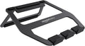 Amazon Basics Aluminum Portable Foldable Laptop Stand with Ventilated Cooling, Anti-Slip Design, Travel-Friendly, for Laptops up to 13", Black