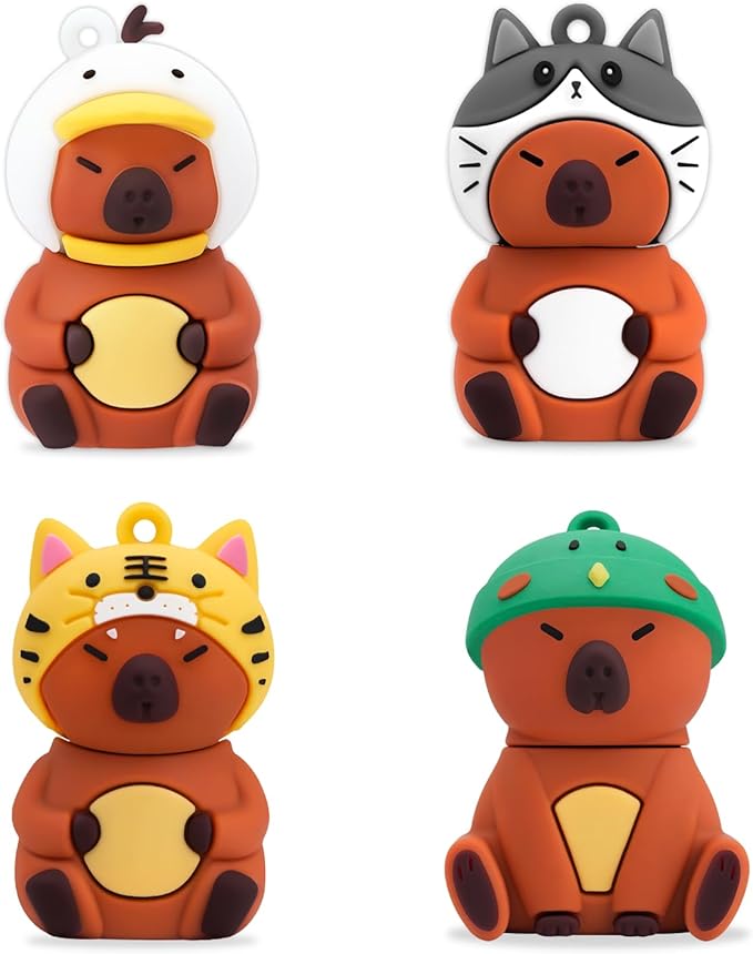 4 * 32GB Cute USB Flash Drive, Doctors Nurses Memory Stick Drive Pendrive Gift for Kids, Teacher, Friends