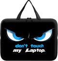 Laptop Sleeve Case Bag 13 inch, Don't Touch My Laptop Slim Carrying Case Handbag Travel Laptop Bag for 13 inch MacBook Air M3/M2/Pro M2/ 13" iPad Pro/Air M4/M2 2024
