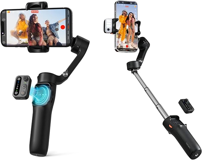 hohem iSteady X3 SE Gimbal Stabilizer for iPhone & hohem iSteady V3 Gimbal Stabilizer for Smartphone