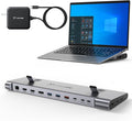 TobenONE 16-in-1 USB-C Docking Station 3 Monitors & Dual Monitor,2 HDMI+DP+6 USB Ports for Office & Home Use,Capable of 100W Power Supply & 2.5Gbps Ethernet, Used with Dell/HP/Lenovo