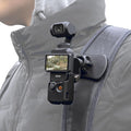 360° Rotation Backpack Strap Mount,Quick Clip Mount with Expand Frame Compatible with DJI Osmo Pocket 3