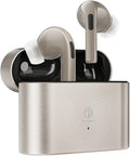 ROSESELSA EARFREE-i5 TWS Earbuds Hybrid Active Noise Cancellation Headphones LDAC HiFi Sound Wireless Earphones 48dB ANC IPX5 Bluetooth 5.3 Game Mode 54ms (Champagne)
