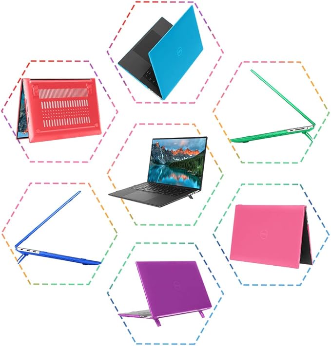 mCover Case Compatible for 2020-2022 17" Dell XPS 17 9700 9710 9720 / Precision 5750 5760 5770 Series Laptop Computer ONLY (NOT Fitting Other Dell Models) - Pink