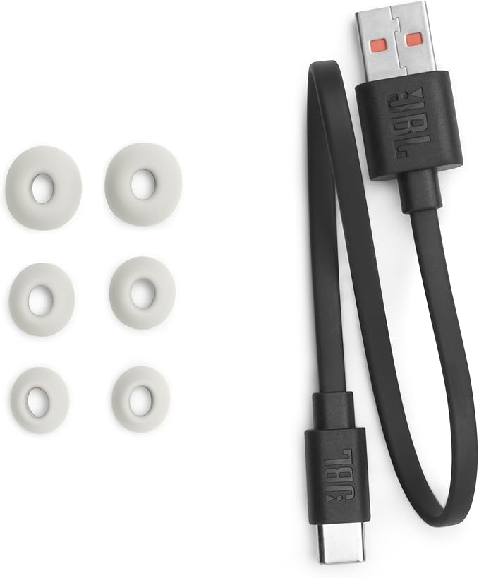JBL Tour Pro 2 - True Wireless Noise Cancelling Earbuds with Smart Charging Case, 6-mic Perfect Calls with Voice Control, Up to 40hrs of Playtime, Immersive JBL Spatial Sound (Champagne)