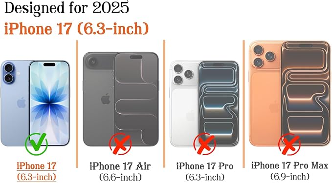 Magnetic for iPhone 17 Pro Case Cute Stripes Phone Case, Shockproof Slim TPU and Hard PC Protective Phone Cover Compatible with MagSafe Designed for Women Girls, Pink and White
