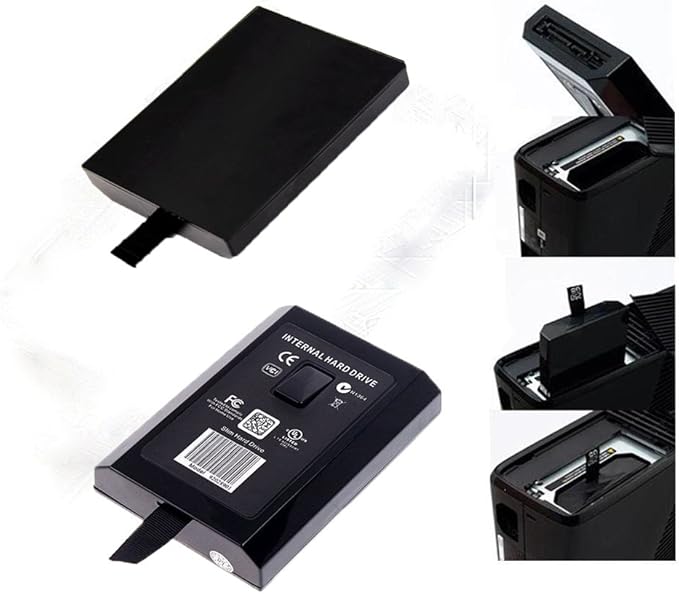 120GB Hard Drive Disk HDD for Xbox 360 Slim Games Console