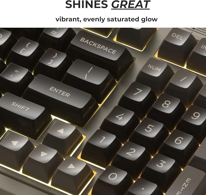 FL·ESPORTS OG98 Retro Tri-Mode Mechanical Keyboard, 96% Gasket Mount Hot Swappable Gaming Keyboard, SA Profile PBT Keycaps, 4000mAh for Mac/PC - Silent Switches | Brown