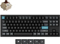 Keychron Q3 Ultra Wireless Mechanical Keyboard 8KHz Polling Rate, TKL 2.4G/Bluetooth 5.3/Wired Up to 660 Hours Long Battery Life, Hot-Swappable Aluminum RGB Gaming ZMK for Mac/Windows/Linux-Black