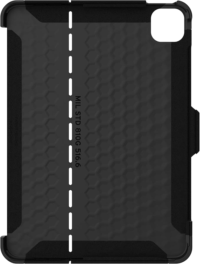 UAG Designed for iPad Pro 11" (4th Gen 2022, 3rd Gen 2021) Case Scout (Requires use of Smart Keyboard) Protective Cover with Apple Pencil Holder, Black by URBAN ARMOR GEAR
