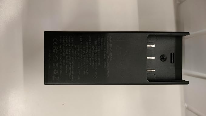 Ceptics 65W 3 Port PD 3.0 Ultra Compact Charger, USB C Wall Charger with GaN Tech, Quick Charge Adapter for MacBook, USB C Laptops, iPad, iPhone, Galaxy