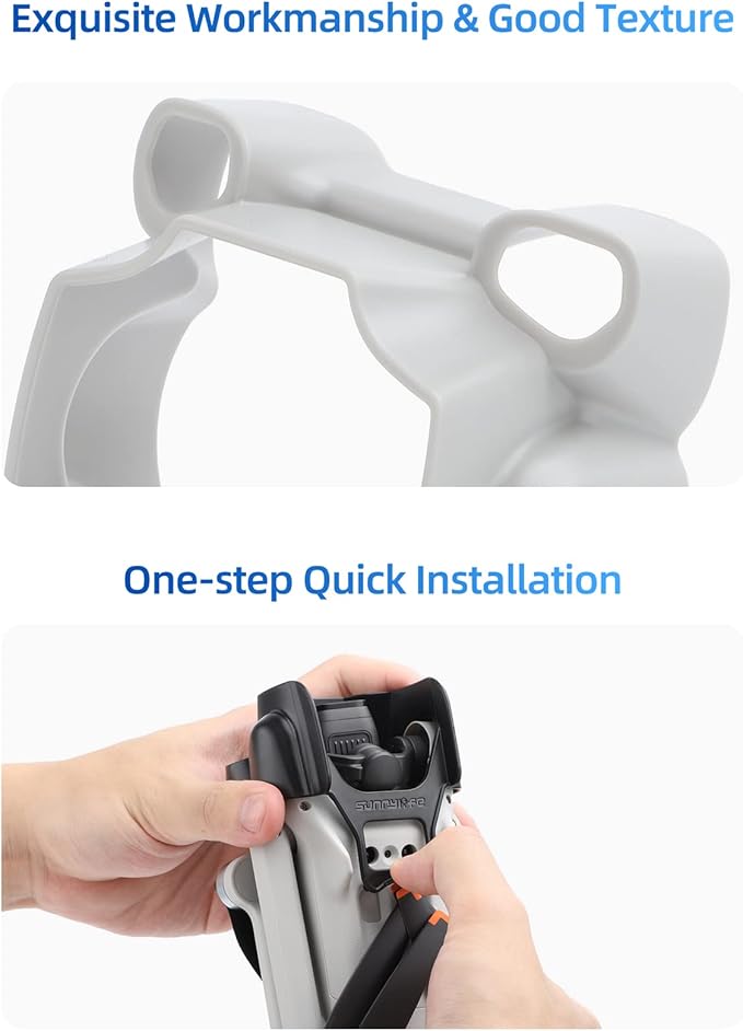 Lens Hood for DJI Mini 3 Drone Accessories, Anti-Glare Lens Sunshade Sunhood Protective Cover Gimbal Camera Guard Protector for Mini 3 Drone