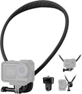 K&F CONCEPT Neck Mount with Air Cushion, Camera Holder with 1/4" Adapter Hands-Free POV Vlogging for GoPro Hero 13/12/11/10/9/8/7/6/5/4/MAX, Insta 360 X5/X4/Ace Pro 2, DJI Osmo Nano Action 6/3/4/5 Pro