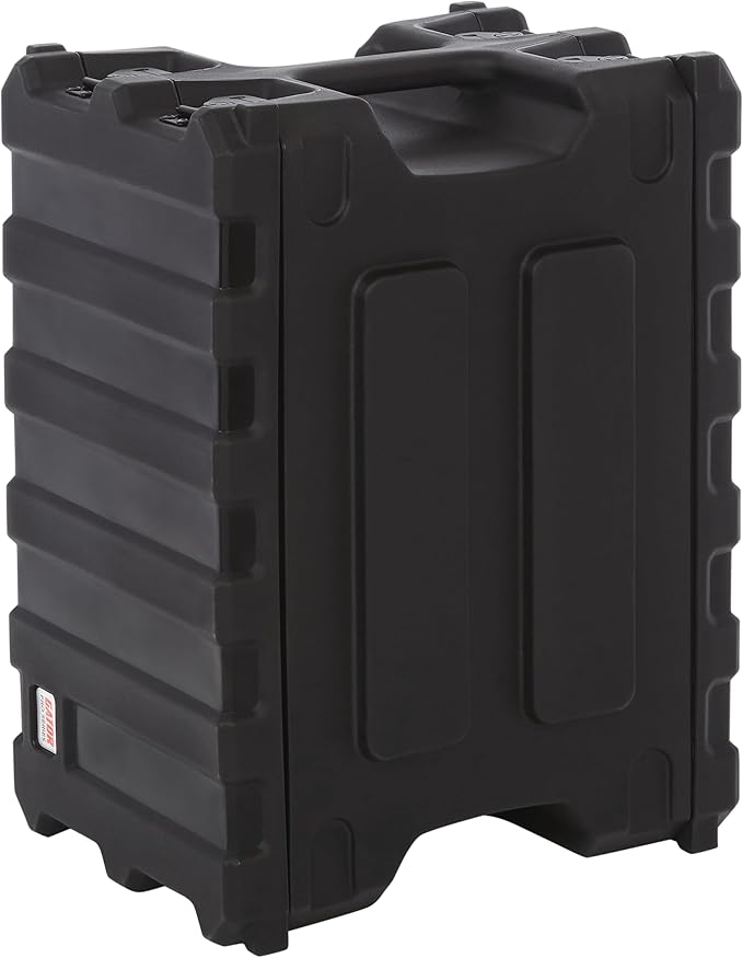 Gator Cases Pro Series Rotationally Molded 6U Rack Case with Shallow 13" Depth; Made in USA (G-PRO-6U-13)