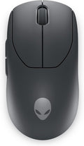 Alienware Pro Wireless Gaming Mouse - 2.4GHz Gaming Wireless/USB Wired Connectivity, Adjustable DPI, Optical Sensor Technology, 6 Programmable Buttons, 650 IPS Sensor Max Speed - Dark Side of the Moon