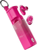 Skullcandy Method 360 ANC Wireless Earbuds, Sound by Bose, Bluetooth Headphones, Premium Noise Cancelling, Up to 40 Hrs Battery, Sweat and Water Resistant, Microphone for iPhone Android - Crazy Pink