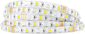 BTF-LIGHTING 5050 RGBW RGB+Warm White(2700K-3000K) 150RGB+150White LED Tape Light 5m 16.4ft 60LED/m Multi-Colored IP65 10mm Width FPCB DC12V for Bedroom Home Decoration(No Adapter or Controller)