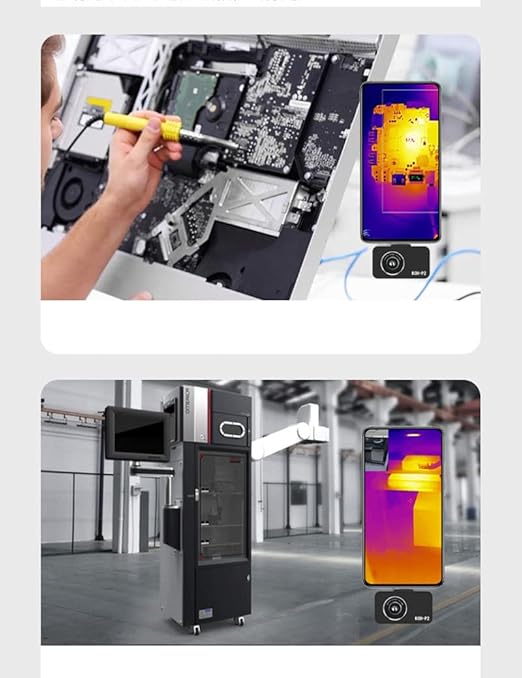 KCH-P2 Ultra-Small Mini Professional Thermal Imaging Infrared Camera Imager for Smartphones Android USB-C Type C Resolution 256X192,Frame Rate 25Hz