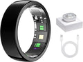 Smart Ring - Sleep Tracking Wearable - Heart Rate - Oxygen Monitoring - Fitness Tracker - Hand Gesture Brush Tiktok - Remote Camera - Up to 9 Days of Battery Life