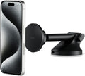 iOttie iTap 3 Magnetic Dash & Windshield Car Mount, Phone Holder with Suction Cup, Includes Magnetic Ring Adapter, Compatible with iPhone 12-17, Samsung Galaxy, Google Pixel, and MagSafe Phones