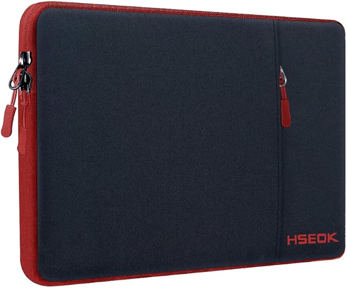 Hseok Laptop Case 13.3-14 Inch Sleeve, Water-Resistant Computer Bag Compatible with MacBook Neo/Pro 14" M5/M4/M3/M2/M1 and All 13.3" Mac Air/Pro, XPS 14 and Most Popular 13.3"-14" Notebook，B02K02